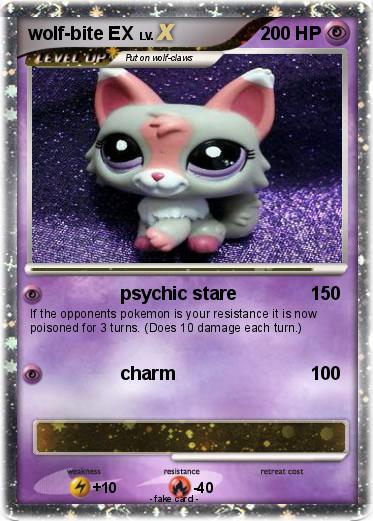 Pokemon wolf-bite EX