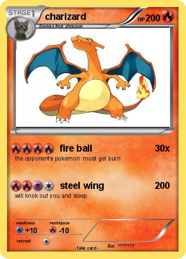 Pokemon charizard
