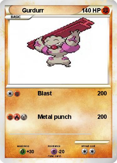 Pokemon Gurdurr