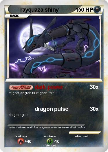 Pokemon rayquaza shiny