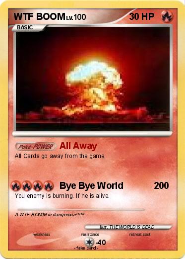 Pokemon WTF BOOM