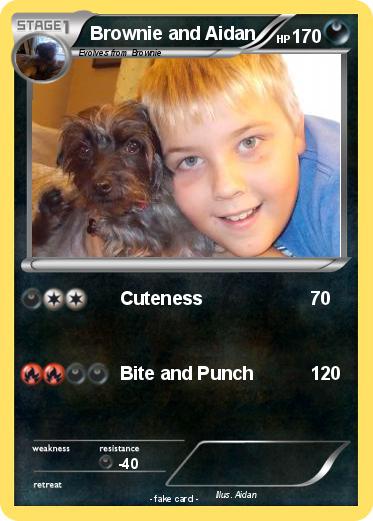 Pokemon Brownie and Aidan