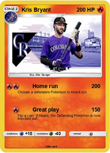 Pokemon Kris Bryant