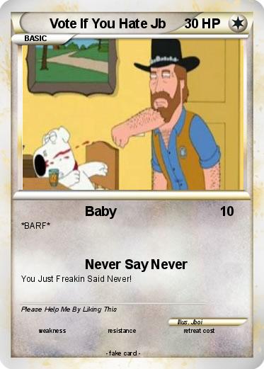 Pokemon Vote If You Hate Jb