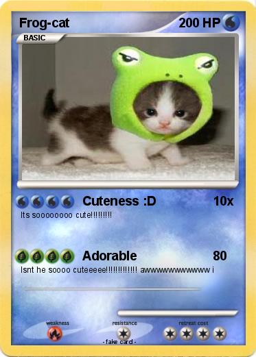 Pokemon Frog-cat