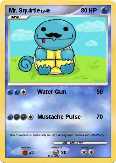 Pokemon Mr. Squirtle