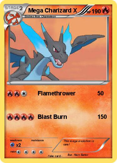 Pokemon Mega Charizard X