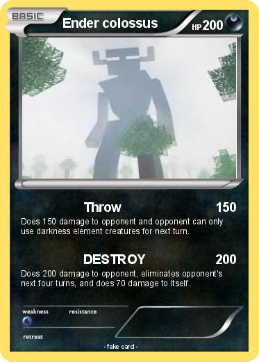 Pokemon Ender colossus