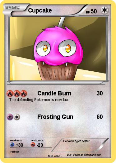 Pokemon Cupcake