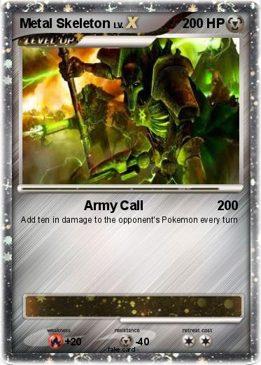 Pokemon Metal Skeleton
