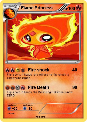 Pokemon Flame Princess