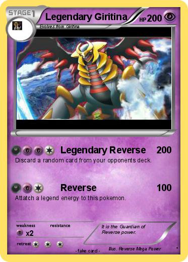 Pokemon Legendary Giritina
