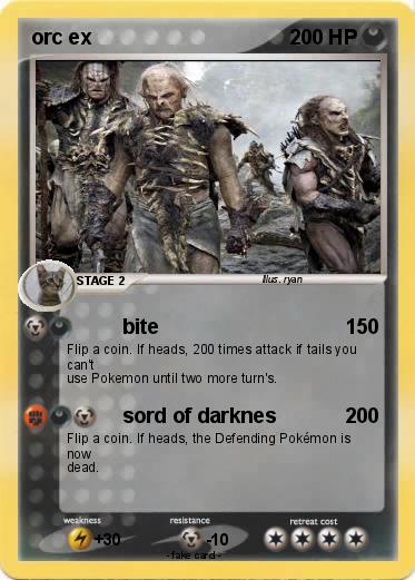 Pokemon orc ex