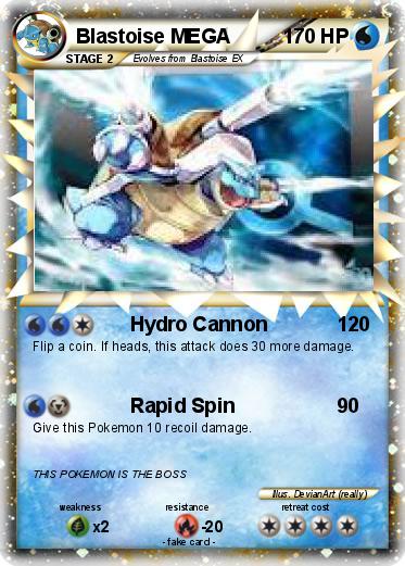 Pokemon Blastoise MEGA