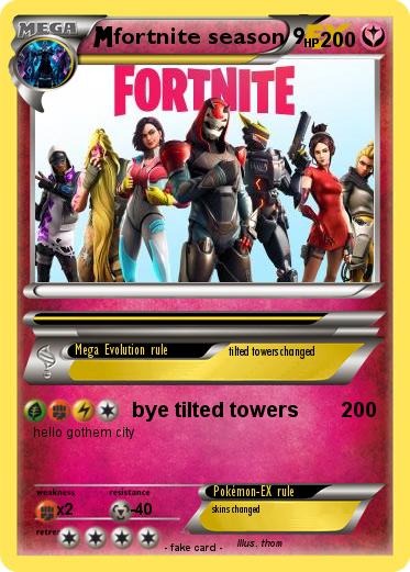 Pokemon fortnite season 9