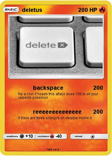 Pokemon deletus