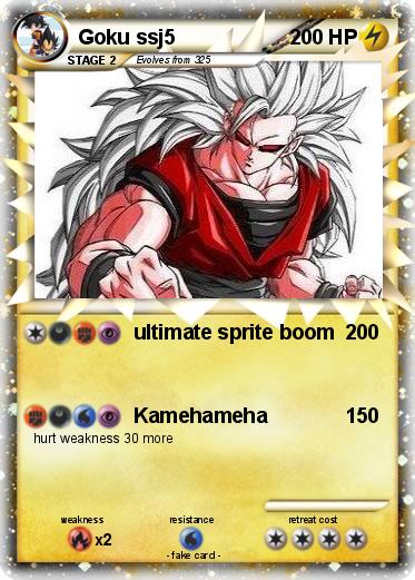 Pokemon Goku ssj5