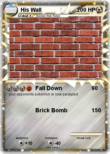 Pokemon His Wall