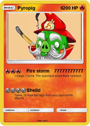 Pokemon Pyropig                     6