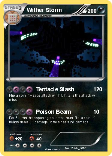 Pokemon Wither Storm
