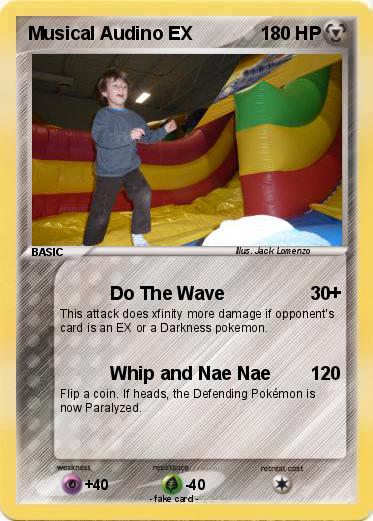 Pokemon Musical Audino EX