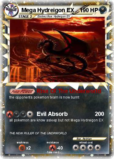 Pokemon Mega Hydreigon EX