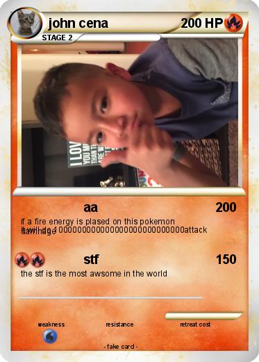 Pokemon john cena