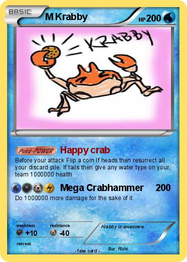 Pokemon M Krabby