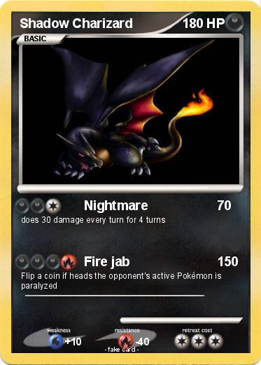 Pokemon Shadow Charizard