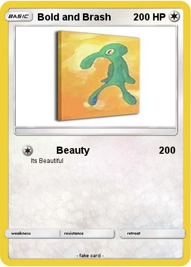 Pokemon Bold and Brash