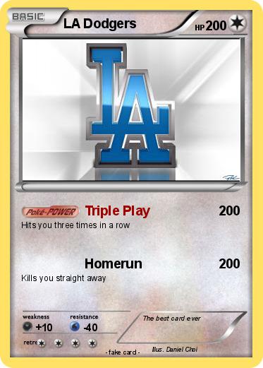 Pokemon LA Dodgers