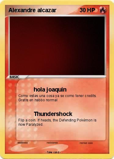 Pokemon Alexandre alcazar