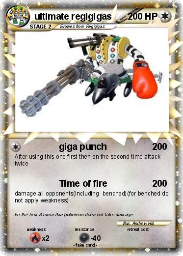 Pokemon ultimate regigigas