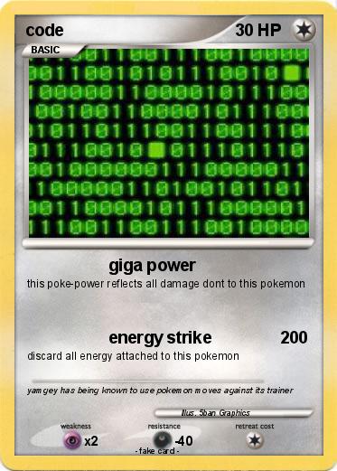 Pokemon code