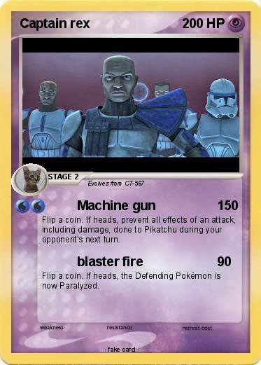 Pokemon Captain rex