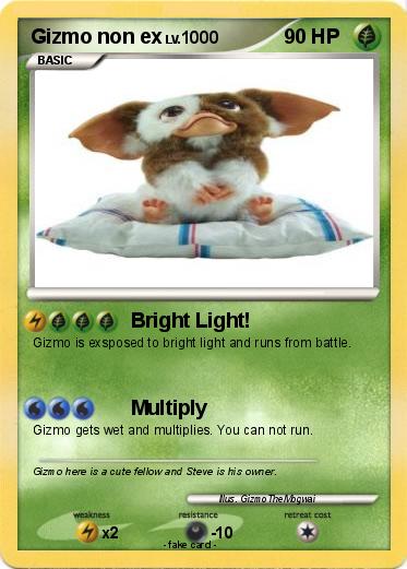 Pokemon Gizmo non ex