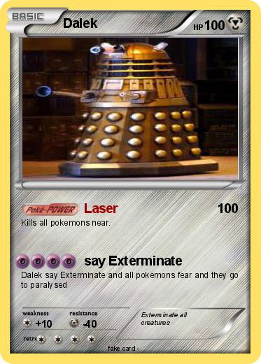 Pokemon Dalek