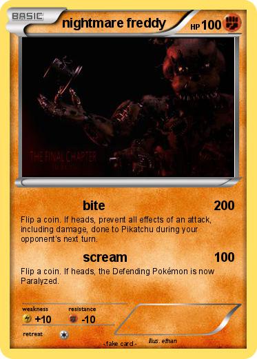 Pokemon nightmare freddy