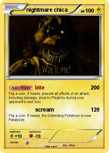 Pokemon nightmare chica