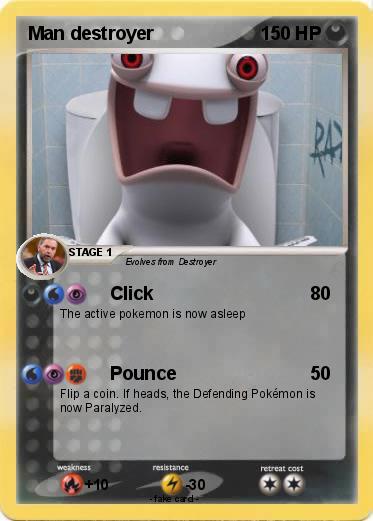 Pokemon Man destroyer