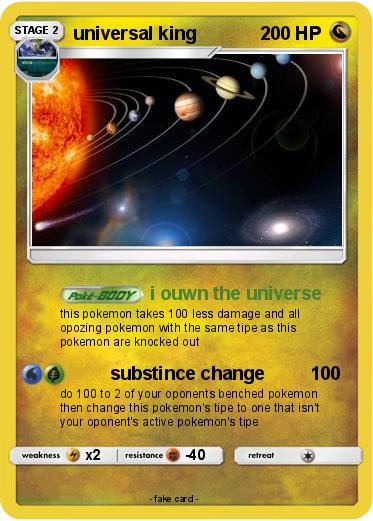 Pokemon universal king
