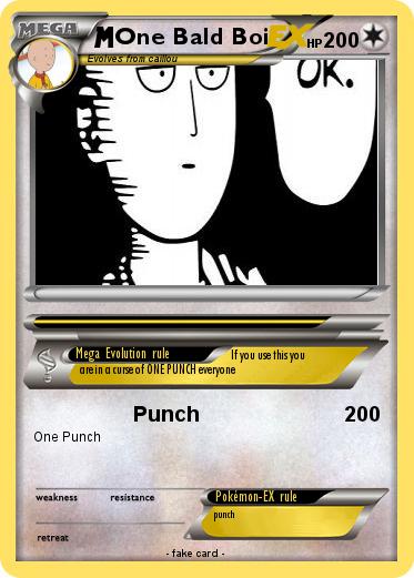 Pokemon One Bald Boi
