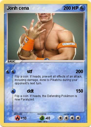 Pokemon Jonh cena