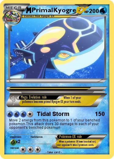 Pokemon PrimalKyogre