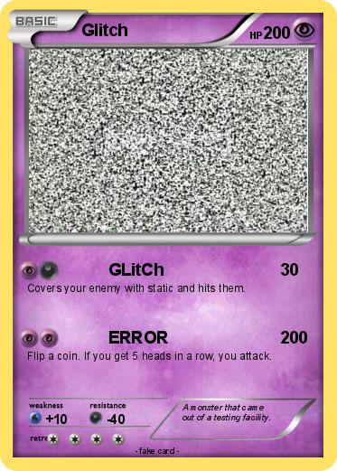 Pokemon Glitch