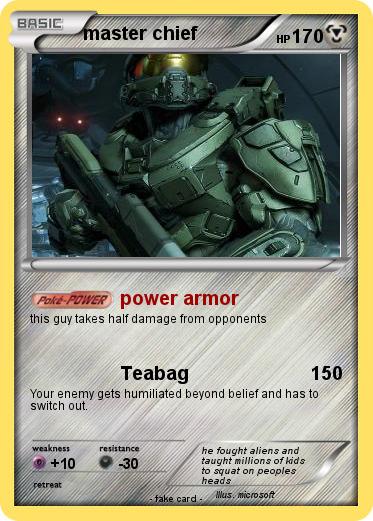 Pokemon master chief