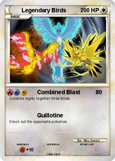 Pokemon Legendary Birds