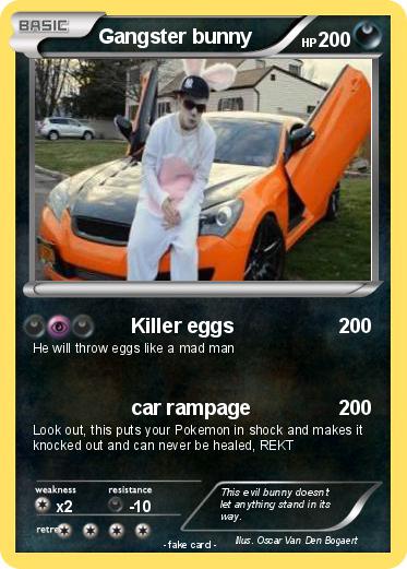 Pokemon Gangster bunny