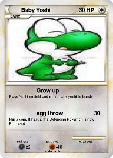 Pokemon Baby Yoshi
