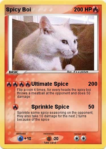 Pokemon Spicy Boi